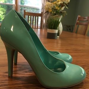 Tiffany Blue High Heels
